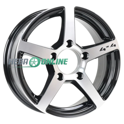 RST R 136 6x16 5x139.7 ET 40 Dia 98 (черный глянцевый) RST R 136 6x16 5x139.7 ET 40 Dia 98 (черный глянцевый)