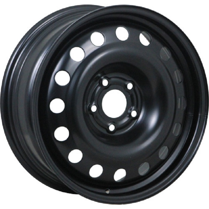 Штампованный диск Trebl R-1725 6.5x17 5x114.3 ET 46 Dia 67.1 (черный глянцевый)