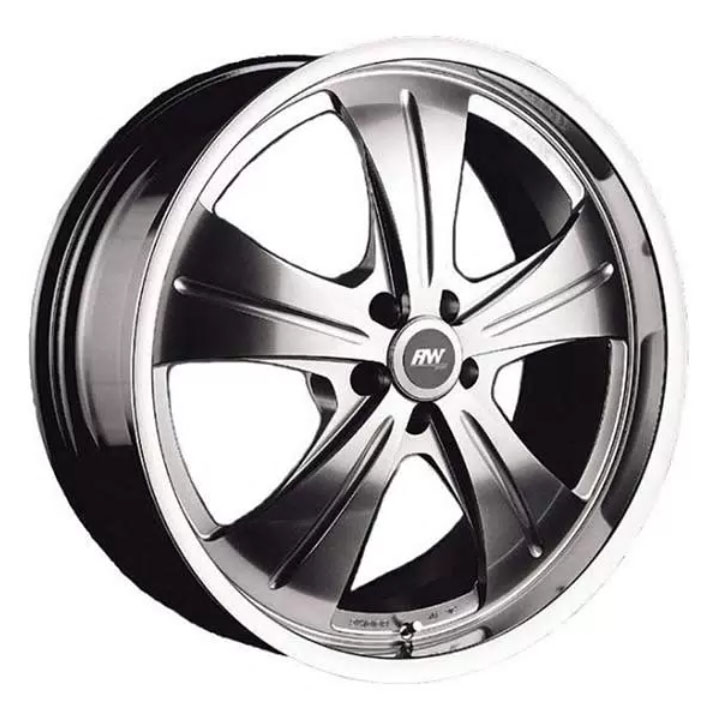 Литой диск Racing Wheels Premium HF-611 10x22 5x130 ET 45 Dia 71.6 (серебистый темный)