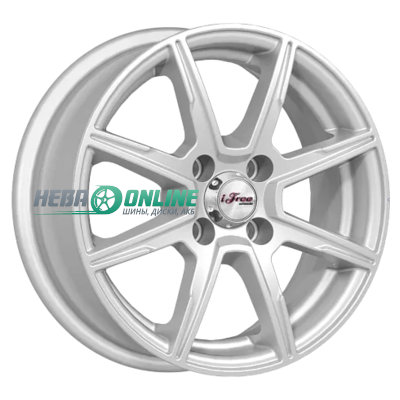 Литой диск iFree Майями лайт 5.5x14 4x98 ET 35 Dia 58.5 (серебристый)