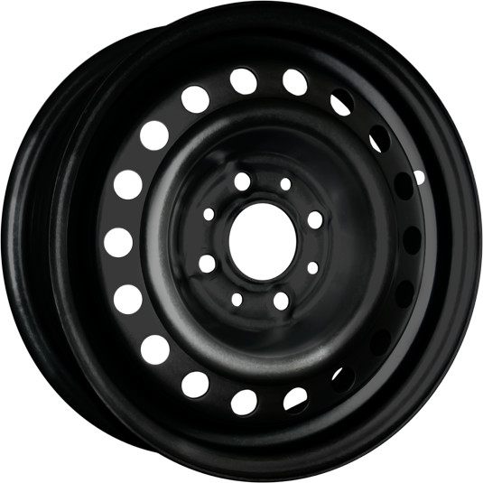 Штампованный диск Trebl 6205T 5.5x14 4x100 ET 40 Dia 54.1 (черный глянцевый)