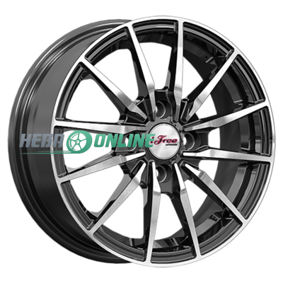 iFree Финчер 5.5x14 4x100 ET 43 Dia 60.1 (серый тёмный глянцевый) iFree Финчер 5.5x14 4x100 ET 43 Dia 60.1 (серый тёмный глянцевый)