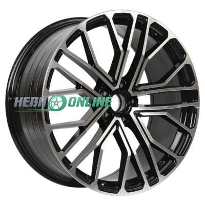 RST R2103 9x21 5x114.3 ET 43 Dia 67.1 (черный с полированной лицевой частью) RST R2103 9x21 5x114.3 ET 43 Dia 67.1 (черный с полированной лицевой частью)