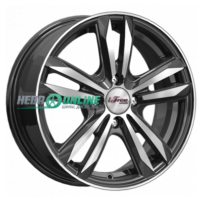 iFree Маскот 6x15 100xКонус ET 4*100 Dia 50 (серебристый) iFree Маскот 6x15 100xКонус ET 4*100 Dia 50 (серебристый)