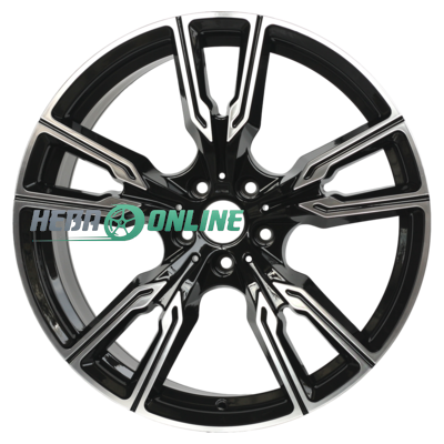 RST R102FF (BMW X5/X6 IV X7 G07) 9x20 5x112 ET 35 Dia 66.6 (чёрный с полированной лицевой частью) RST R102FF (BMW X5/X6 IV X7 G07) 9x20 5x112 ET 35 Dia 66.6 (чёрный с полированной лицевой частью)