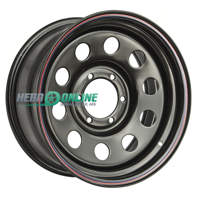 Штампованный диск Off Road Wheels Ниссан Навара D40 3.0TD 8x17 6x114.3 ET  Dia 66 (черный)