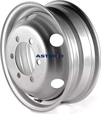 Штампованный диск Asterro TC1607C 5.5x16 6x170 ET 106 Dia 130.1 (серебристый)