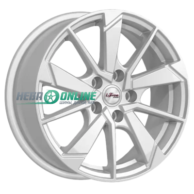 Литой диск iFree Зиплайн 6.5x16 5x105 ET 38 Dia 56.6 (серебристый)