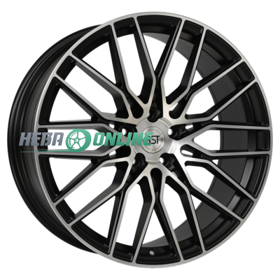 NEO 211FF 9.5x21 5x114.3 ET 40 Dia 64.1 (черный матовый с полированной лицевой частью) NEO 211FF 9.5x21 5x114.3 ET 40 Dia 64.1 (черный матовый с полированной лицевой частью)
