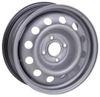 Штампованный диск Accuride ВАЗ 2170 5.5x14 4x98 ET 35 Dia 58.6 (серый)