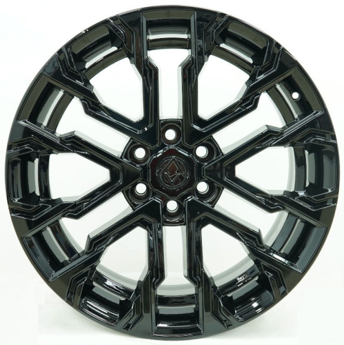 Khomen AZIMUT 2205 9x22 6x139.7 ET 40 Dia 100.1 (черный глянцевый)