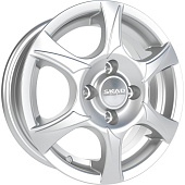 Литой диск Скад Аэро 5x13 4x98 ET 35 Dia 58.6 (серебристый)