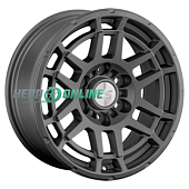 Литой диск LS Wheels LS1358 8x17 6x139.7 ET 10 Dia 106.1 (серебристый матовый темный)