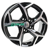 Литой диск RST R 066 6.5x16 5x114.3 ET 38 Dia 67.1 (серый с полированной лицевой частью)