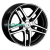 LS Wheels LS285 7x16 4x100 ET 40 Dia 73.1 (чёрный глянцевый с полированной лицевой частью)