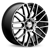 Литой диск X Trike X-137 8.5x20 5x108 ET 36 Dia 65.1 (черный с полированной лицевой частью)