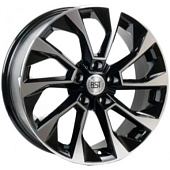 Литой диск RST R 177 7x17 5x114.3 ET 45 Dia 54.1 (черный глянцевый)
