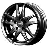 Литой диск RST R 076 6x16 4x100 ET 48 Dia 60.1 (серебристый с полированным ободом)