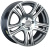 LS Wheels LS318 6.5x15 4x100 ET 40 Dia 73.1 (серый темный глянцевый полностью полированнный)