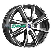 Литой диск КиК Арнар (КС896) 6x15 100xКонус ET 4*100 Dia 40 (серебристый темный)