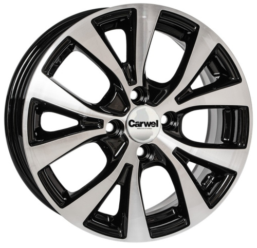 Carwel Талто 161 6x15 4x100 ET 48 Dia 54.1 (сатиновый черный)