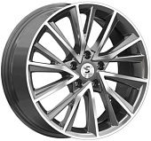 Литой диск КиК Premium Series КР010 7.5x18 5x108 ET 47 Dia 60.1 (графит глянцевый)
