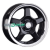 Диски LS Wheels LS816 6x14 4x98 ET 38 Dia 58.6 (черный с полированным ободом)