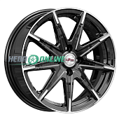 Литой диск iFree Хит 6x16 4x100 ET 45 Dia 60.1 (серый тёмный глянцевый)