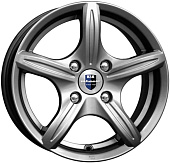 Литой диск КиК Мирель (КС544) 6x14 5x114.3 ET 38 Dia 67.1 (серебристый темный)