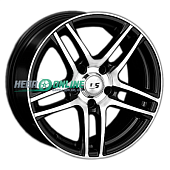 Литой диск LS Wheels LS285 7x17 5x100 ET 45 Dia 73.1 (серый темный глянцевый полностью полированнный)