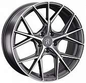 Литой диск Replay TY400 8x18 5x114.3 ET 50 Dia 60.1 (серебристый матовый с полированной лицевой частью)