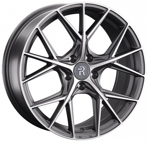 Replay TY400 7.5x17 5x114.3 ET 40 Dia 60.1 (серебристый матовый с полированной лицевой частью)