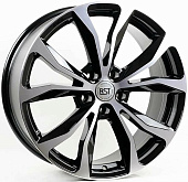 Литой диск RST R 009 7.5x19 5x108 ET 36 Dia 65.1 (черный глянцевый)