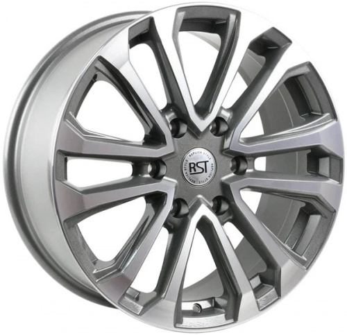 Диски RST R 058 7.5x18 6x139.7 ET 38 Dia 67.1 (чёрный с полированной лицевой частью)