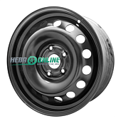Штампованный диск ТЗСК Toyota Camry/Corolla 6.5x16 5x114.3 ET 45 Dia 60.1 (черный глянцевый)