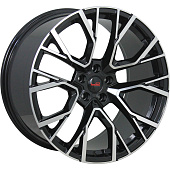 Литой диск LegeArtis Concept B541 9.5x21 5x112 ET 37 Dia 66.6 (чёрный глянцевый с полированной лицевой частью)