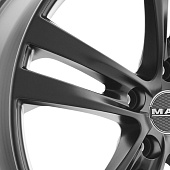 Литой диск Mak Zenith 6x16 4x100 ET 50 Dia 60.1 (черный матовый)