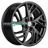 Литой диск Khomen KHW1722 6.5x17 5x114.3 ET 40 Dia 64.1 (черный глянцевый)