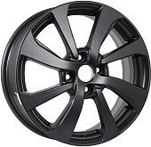 Литой диск KDW KD1640 6x16 4x100 ET 49 Dia 54.1 (черный матовый)