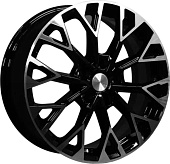 Литой диск Khomen KHW 1718 7x17 5x114.3 ET 37 Dia 66.5 (графит)