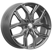 Литой диск Скад Арика 8x19 5x108 ET 36 Dia 65.1 (чёрный матовый с полированной лицевой частью)
