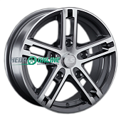 Литой диск LS Wheels LS292 6.5x15 5x139.7 ET 40 Dia 98.5 (серебристый полированный)