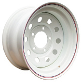 Штампованный диск Off Road Wheels TLC105 8x16 5x150 ET -25 Dia 113 (черный глянцевый)