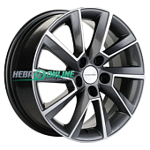 Литой диск Khomen KHW1507 6x15 5x100 ET 40 Dia 57.1 (серый)