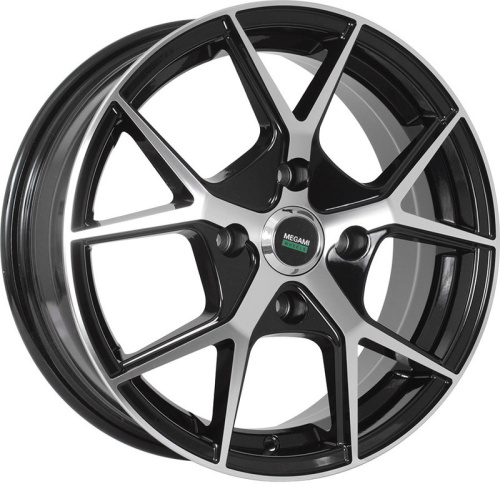 Megami MGM-18 6x15 100xКонус ET 4*100 Dia 47 (чёрный глянцевый с полированной лицевой частью) Megami MGM-18 6x15 100xКонус ET 4*100 Dia 47 (чёрный глянцевый с полированной лицевой частью)