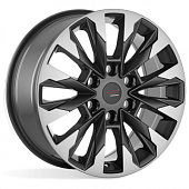 Литой диск LegeArtis Concept TY572 8.5x20 6x139.7 ET 60 Dia 95.1 (серый темный глянцевый)