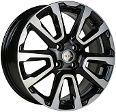 Литой диск iFree Original КС1026 6.5x16 4x100 ET 50 Dia 60.1 (черный с полированной лицевой частью)