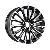 Литой диск KDW KD1610 6.5x16 4x100 ET 50 Dia 60.1 (серебристый полированный)
