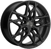 Литой диск Khomen KHW 1709 7x17 5x114.3 ET 48 Dia 67.1 (черный глянцевый)