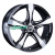 LS Wheels LS1053 8x18 4x100 ET 40 Dia 60.1 (чёрный глянцевый с полированной лицевой частью)